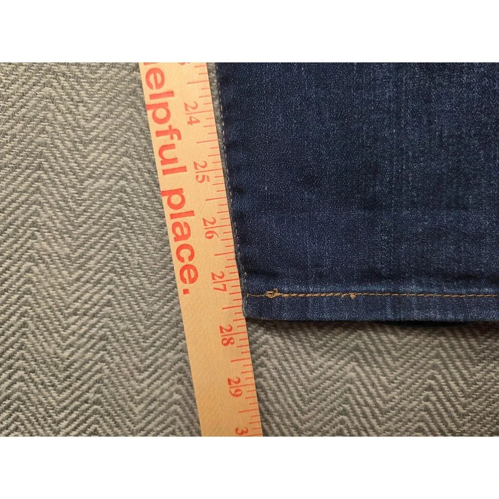 Levi Strauss Signature Mid Rise Skinny Jeans‎ Dark Wash Women's Size 16